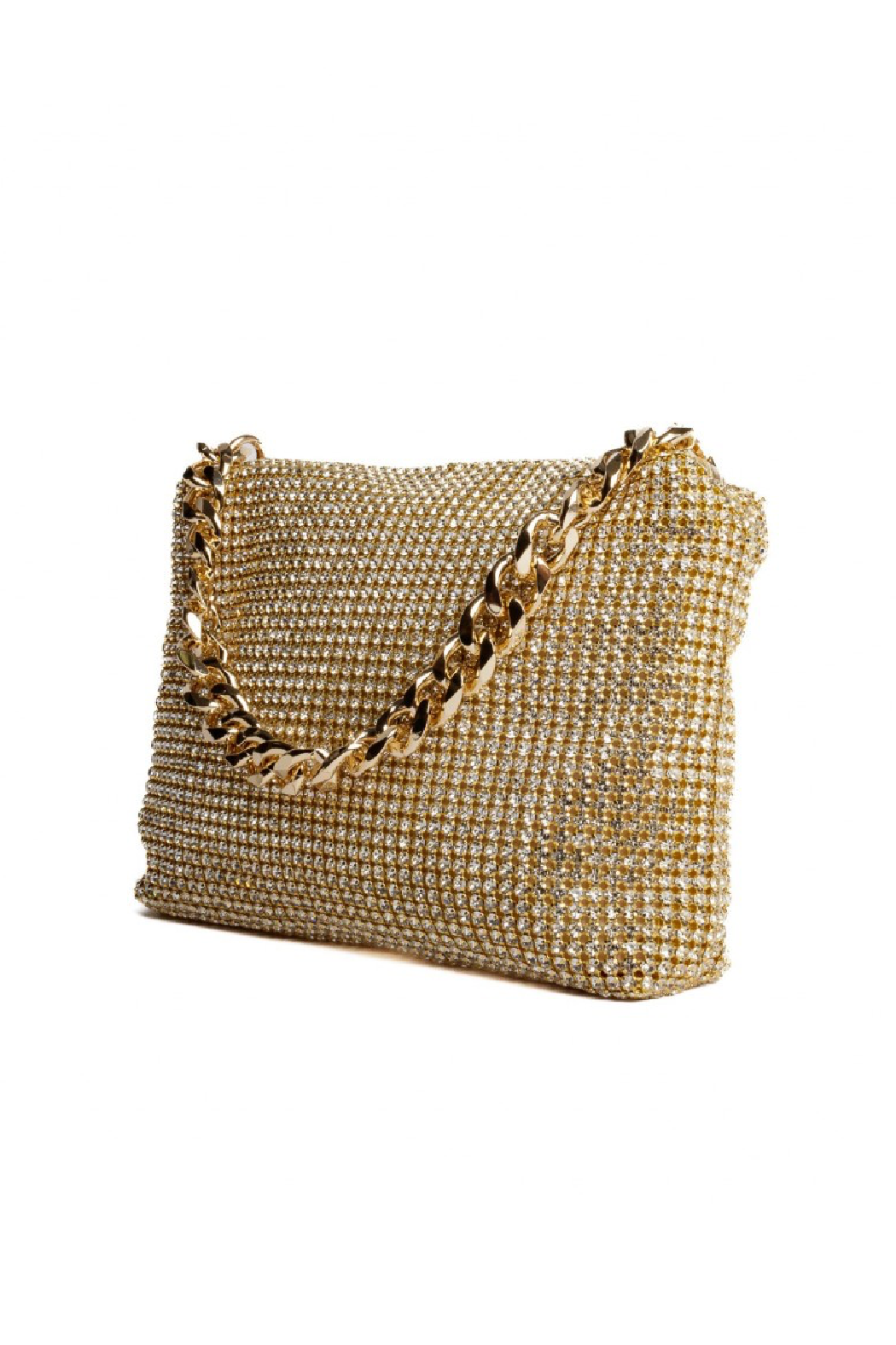 Crystal and Chain Bag