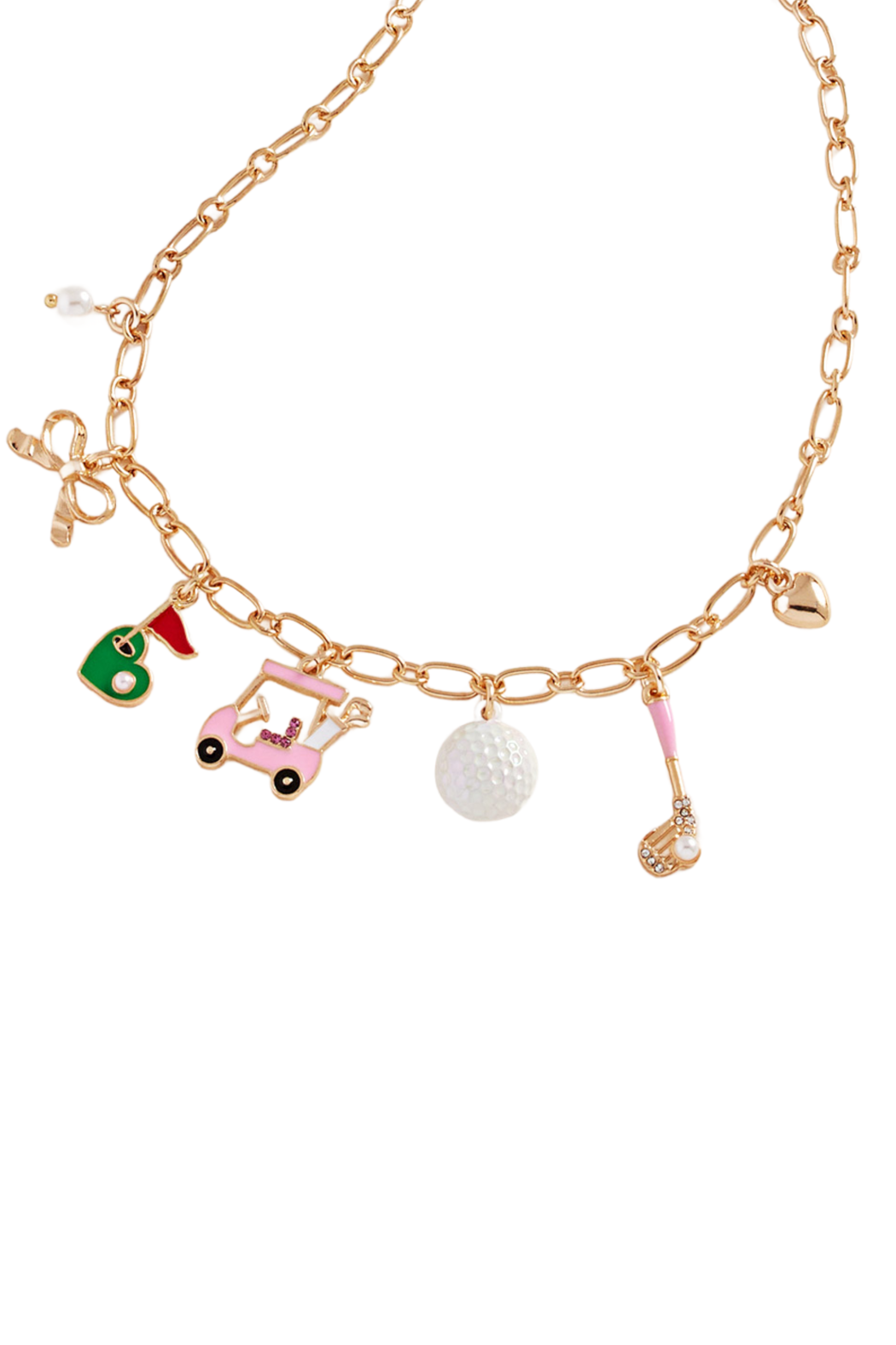 Golf Charm Necklace