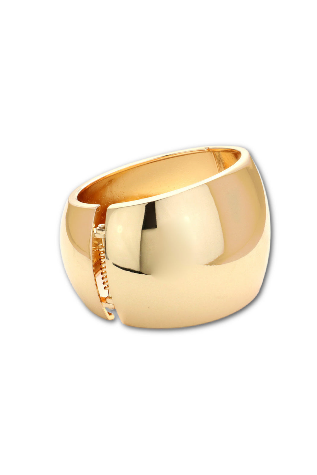 Dome Hinged Bangle Bracelet