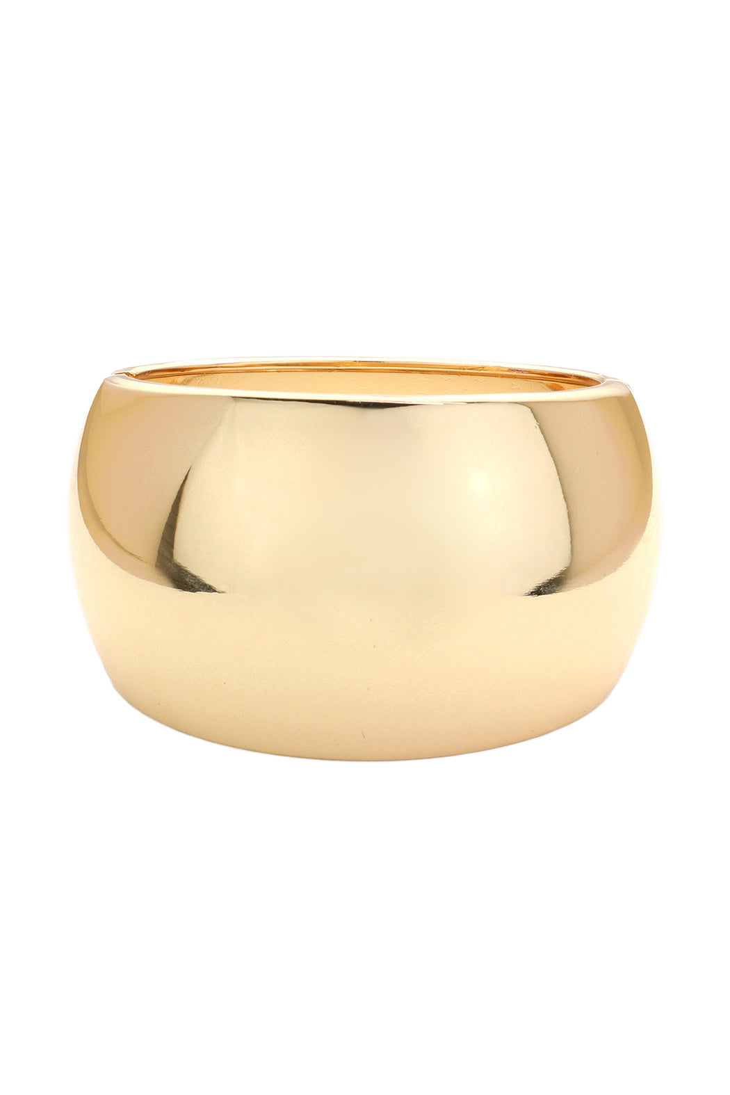 Dome Hinged Bangle Bracelet