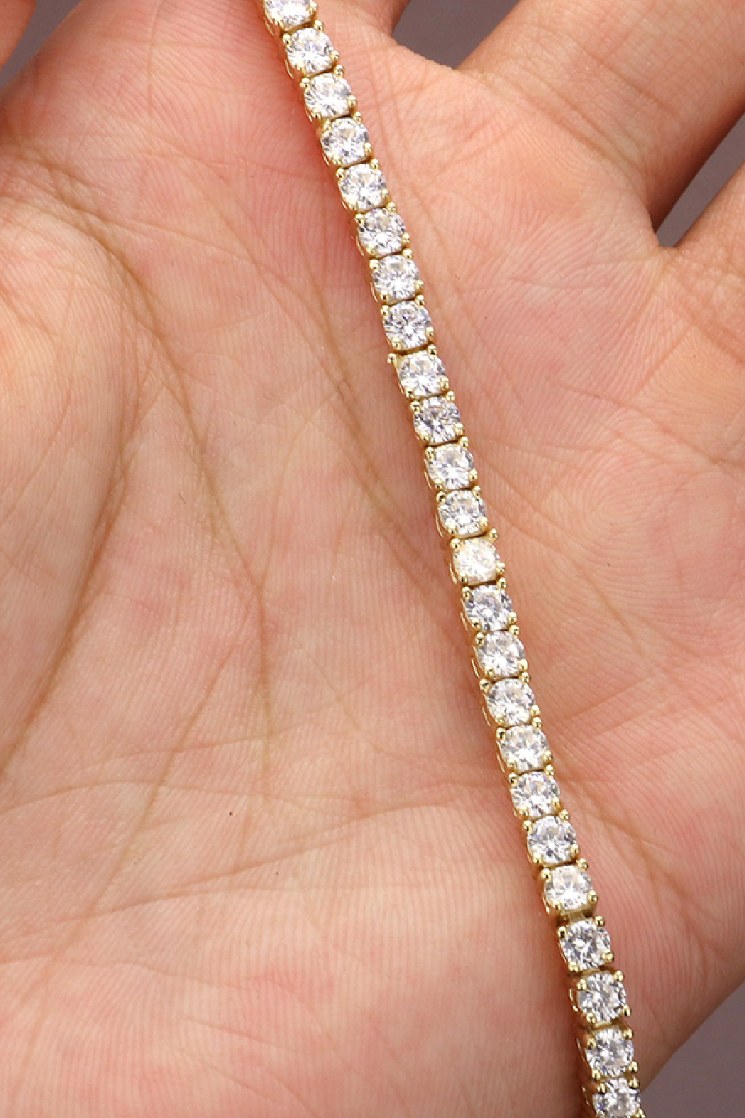Cushion Cut Cubic Zirconia Tennis Bracelet