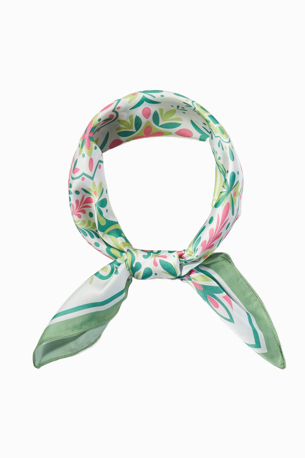 Floral Tile Scarf