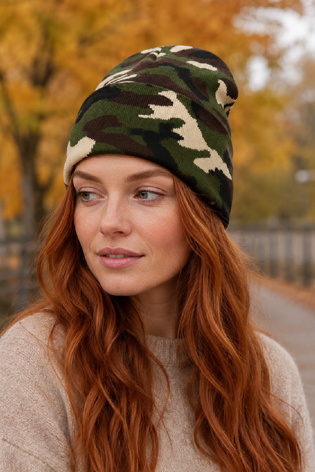Camouflage Beanie
