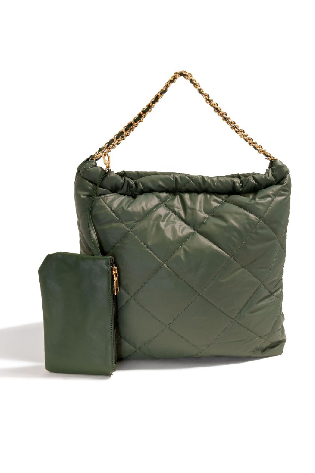 Quilted Puffer Shoulder Bag