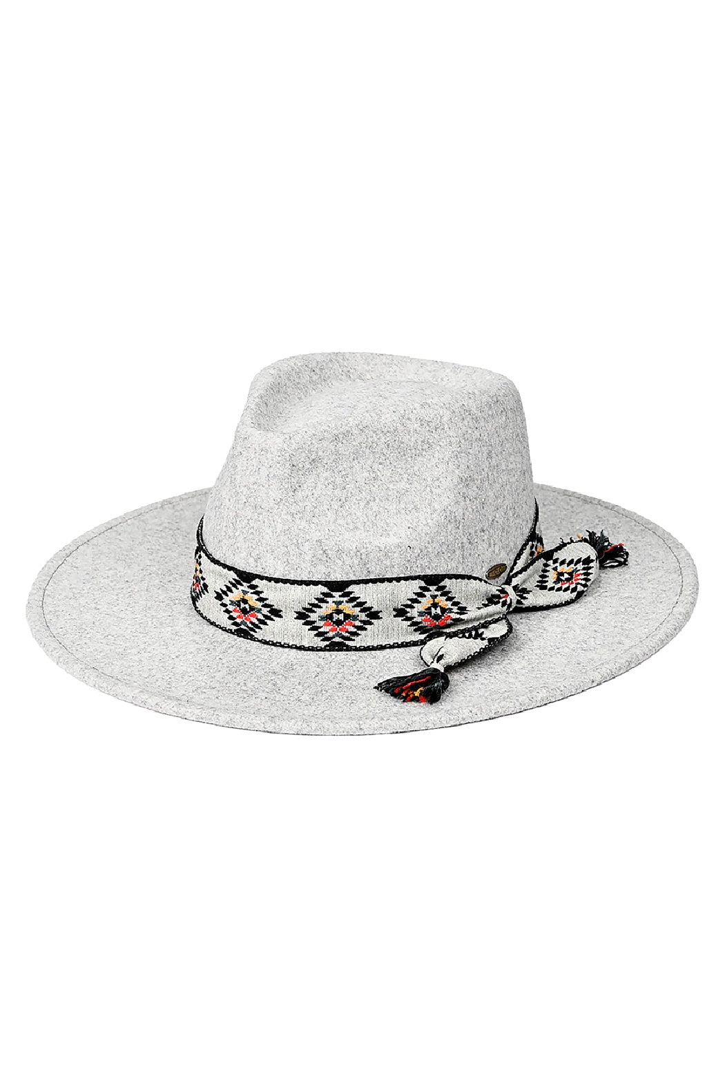 Aztec Band Heather Felt Fedora