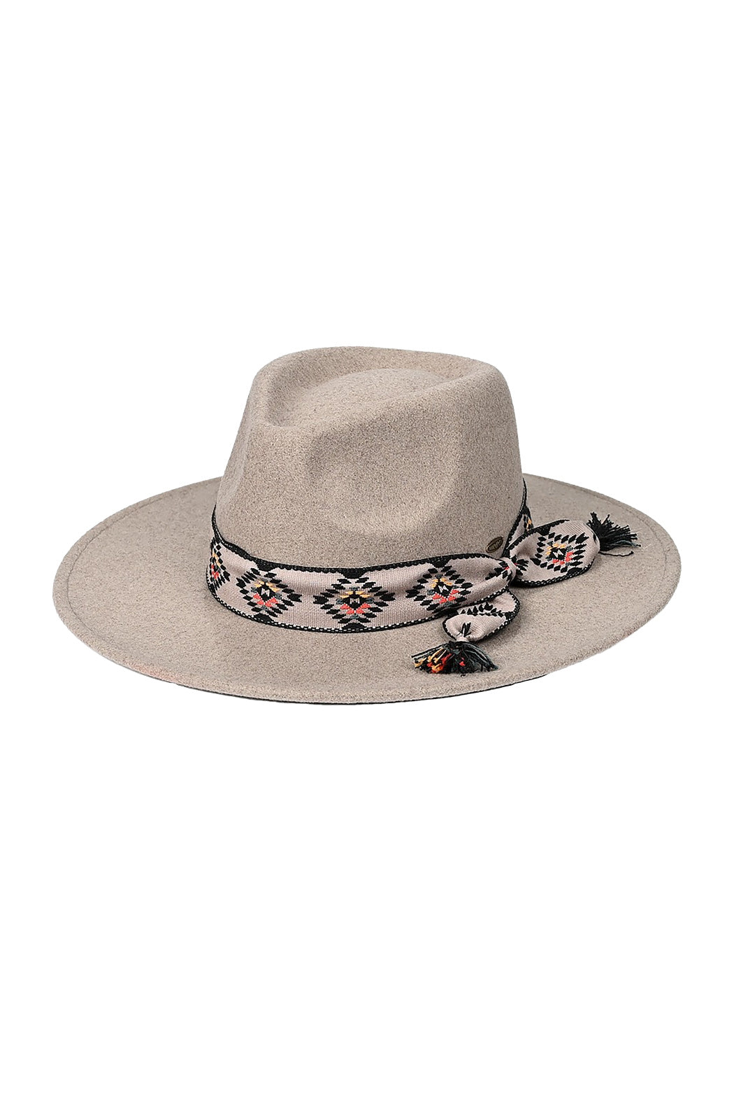 Aztec Band Heather Felt Fedora