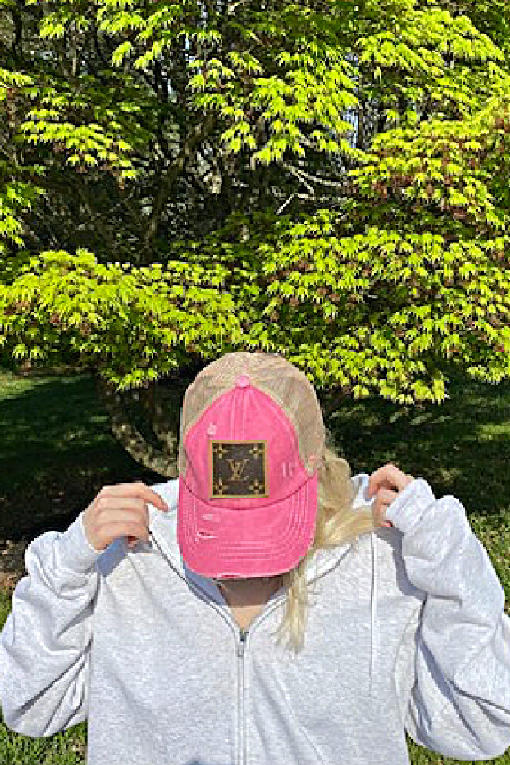 Upcycled Distressed Trucker Cap - available in 15 colors