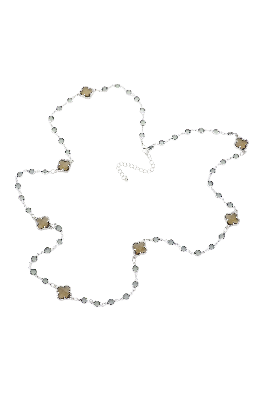 Crystal Clover Necklace