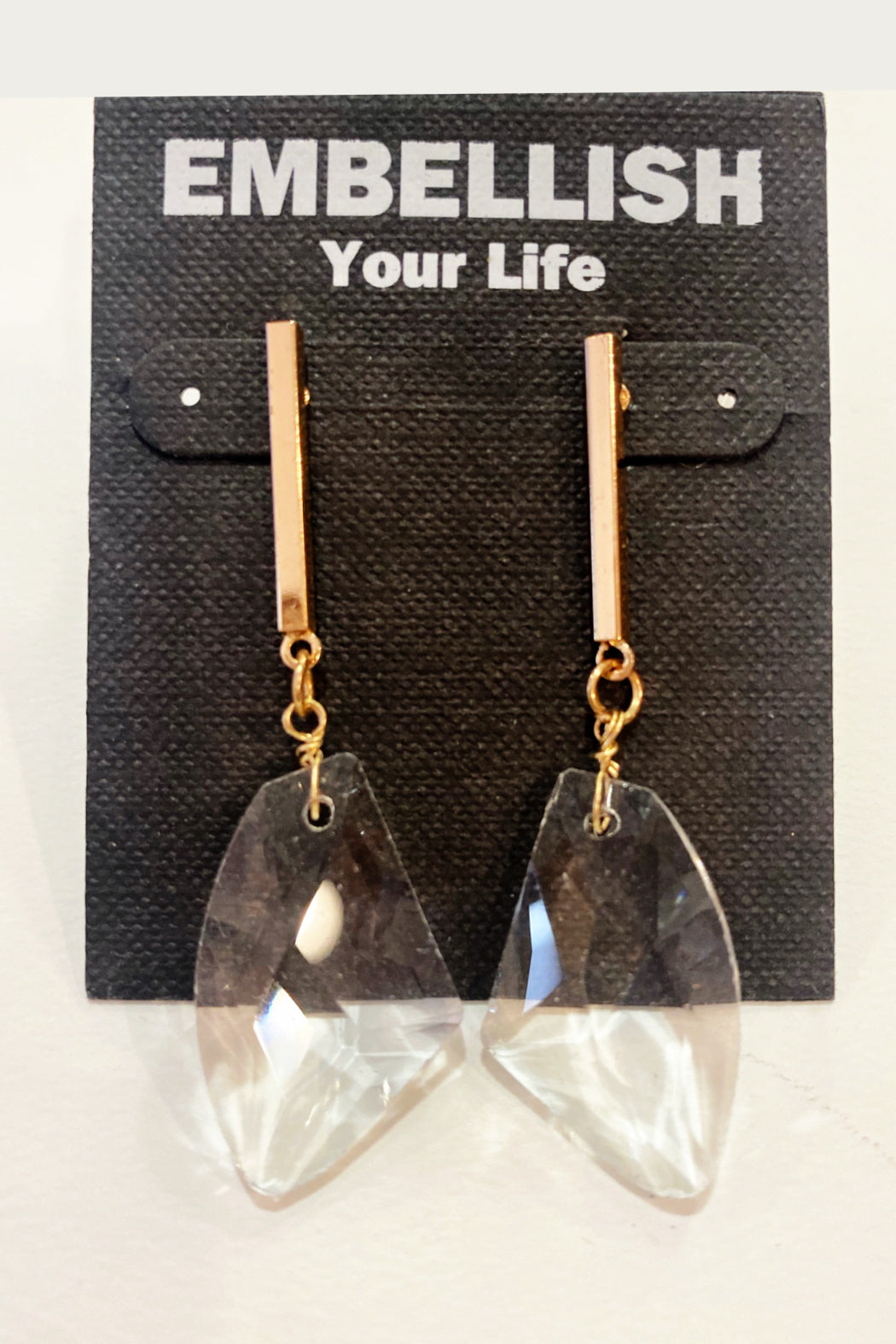 Lucite Drop Earrings