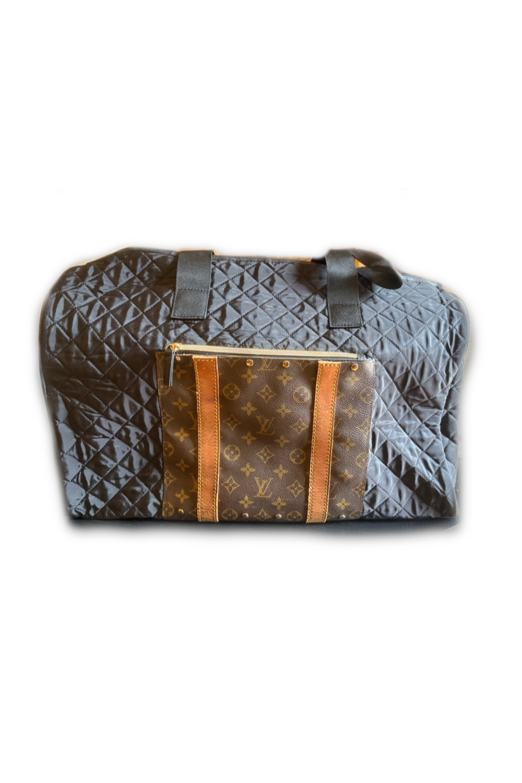 One-of-a-Kind Upcycled Large Travel Tote