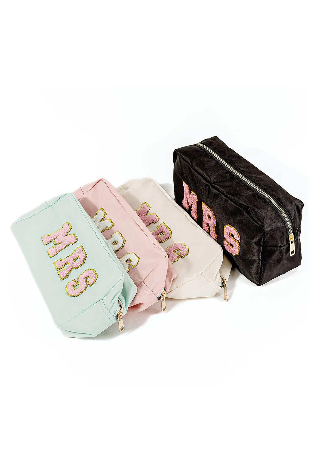 MRS Chenille Lettered Pouch