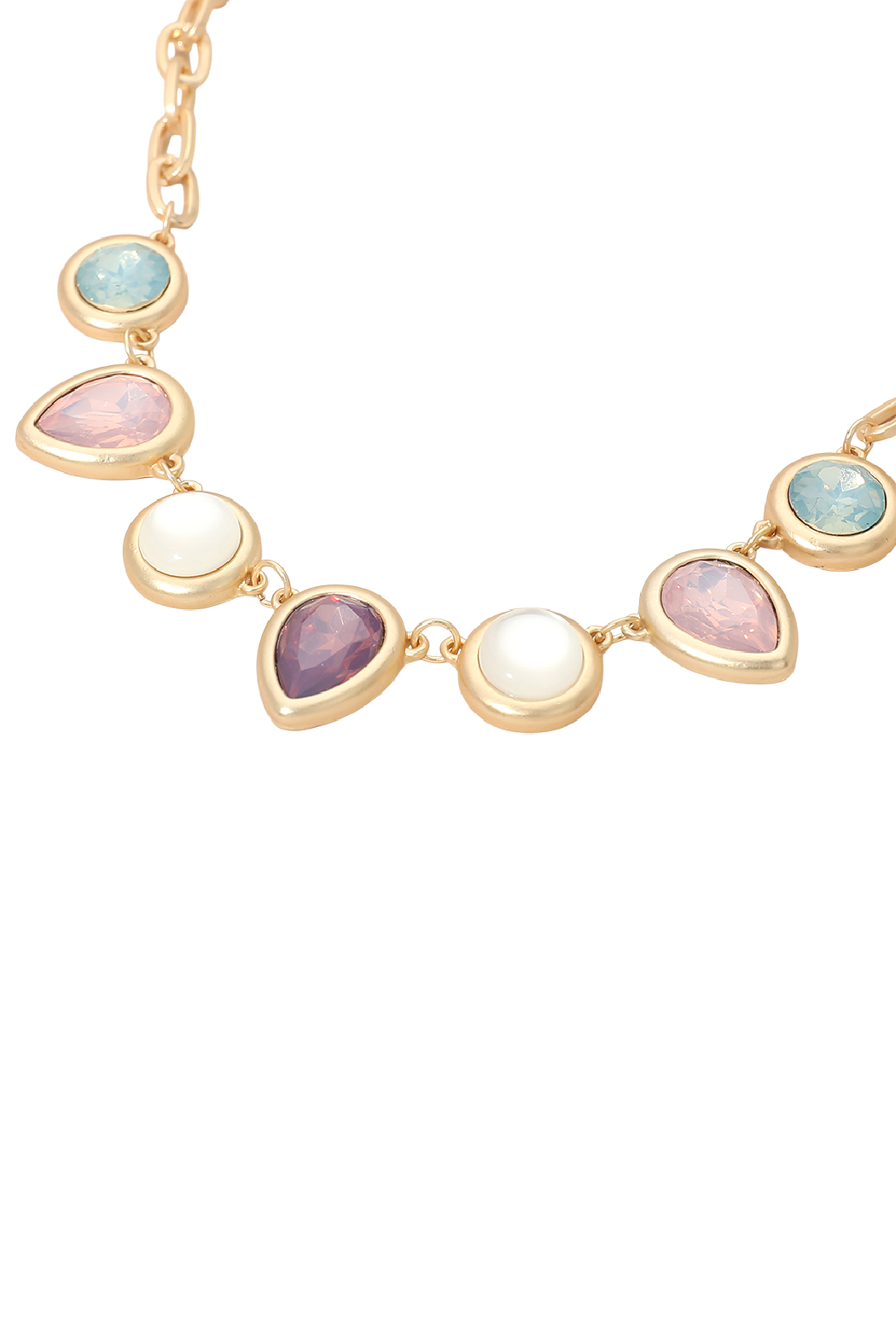 Pastel Gem Necklace