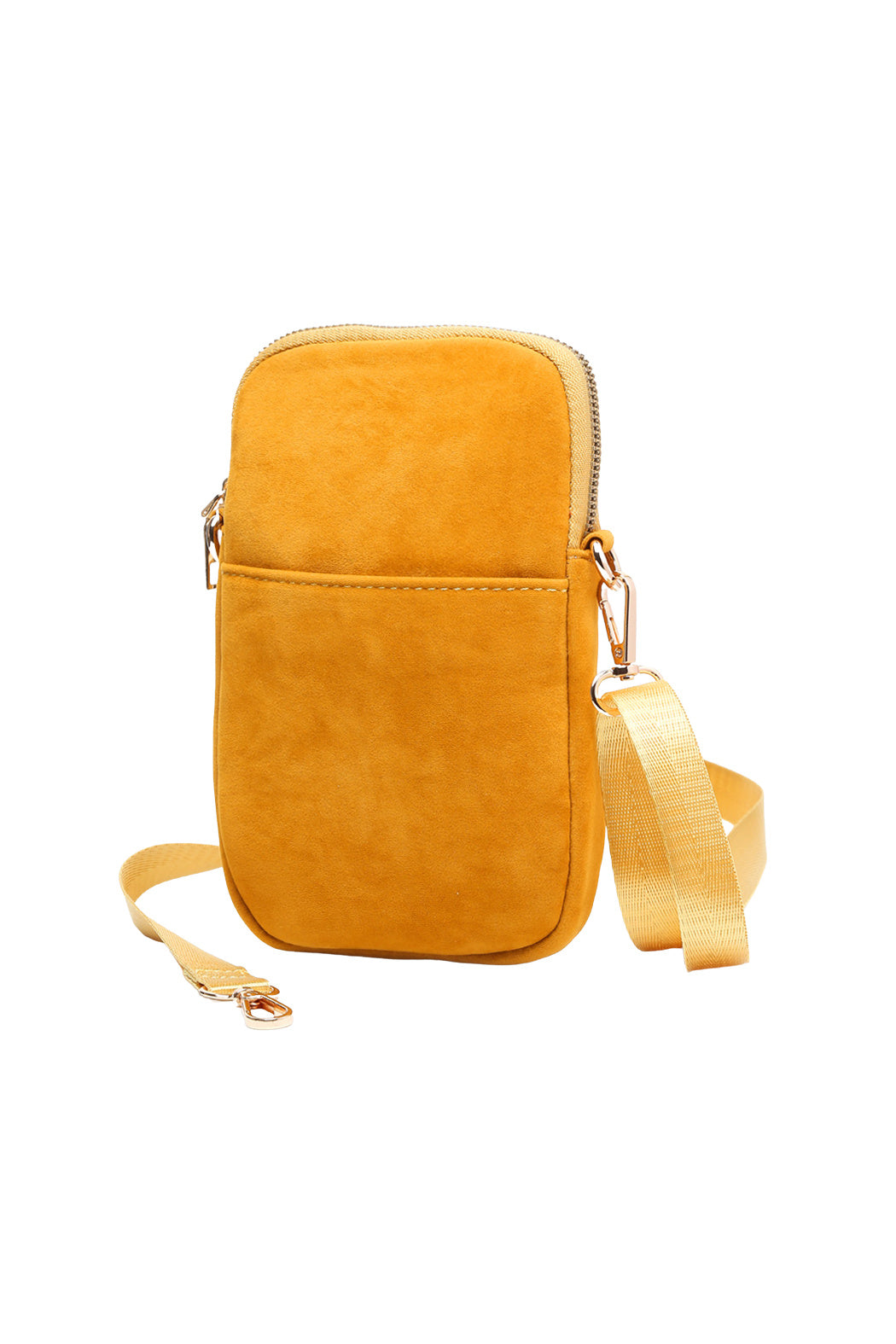 Vegan Suede Small Crossbody