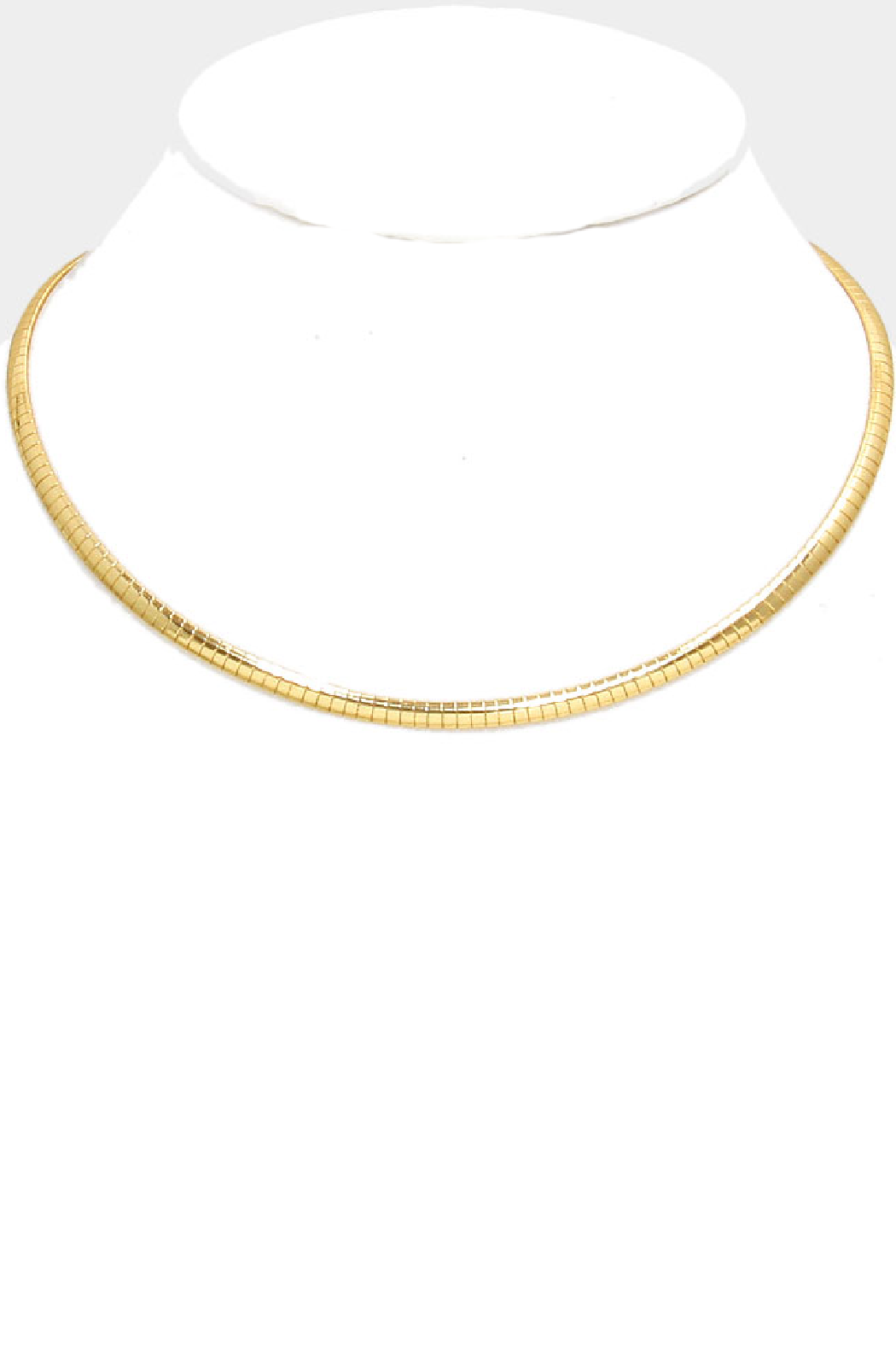 Thick Omega Choker Necklace