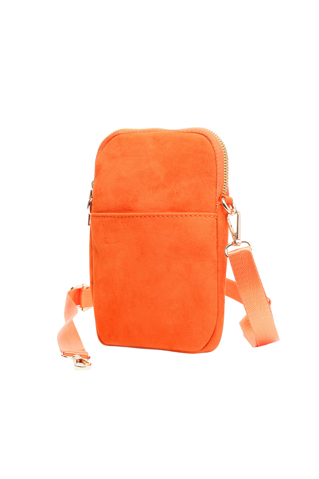 Vegan Suede Small Crossbody