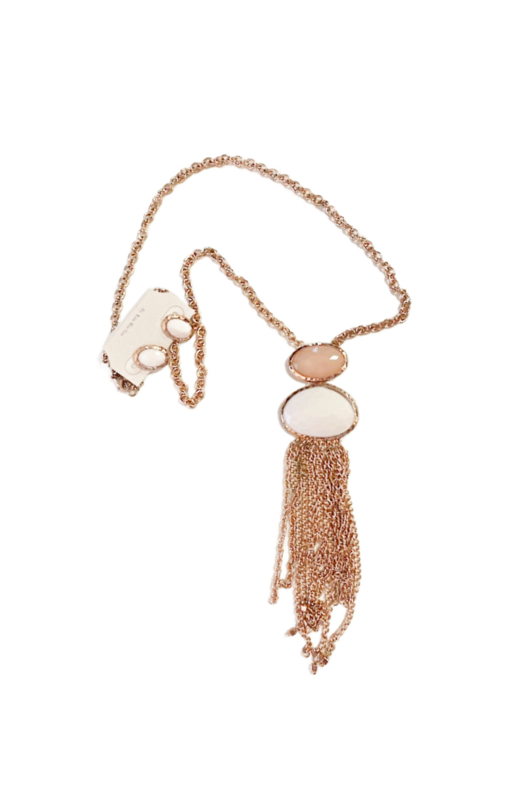 Fringe and Ovals Necklace