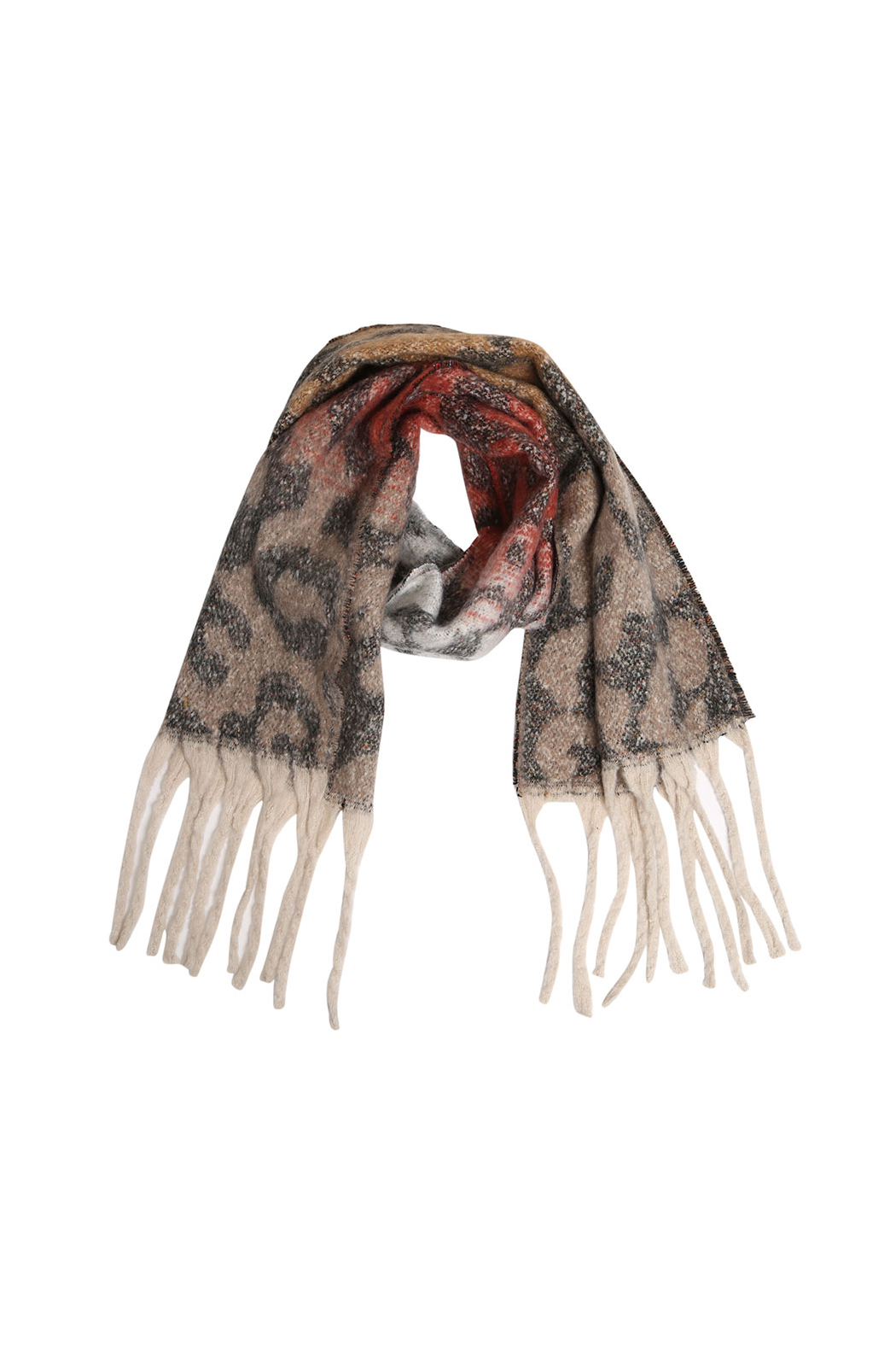 Leopard Fade Scarf
