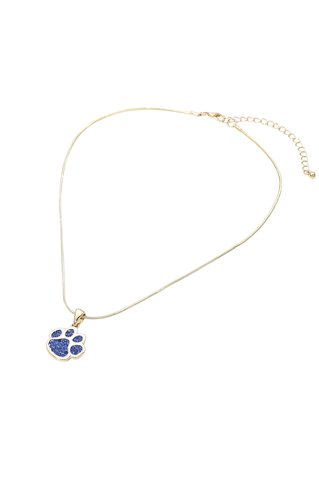 Villanova Wildcat Paw Necklace