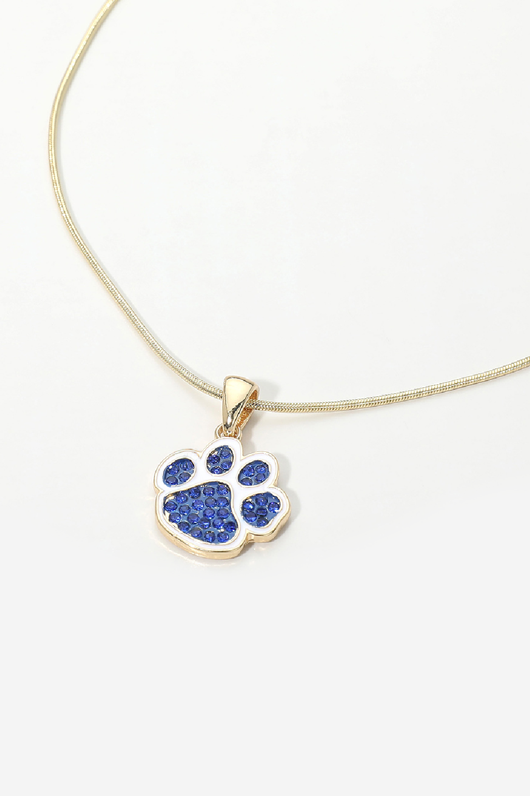 Villanova Wildcat Paw Necklace