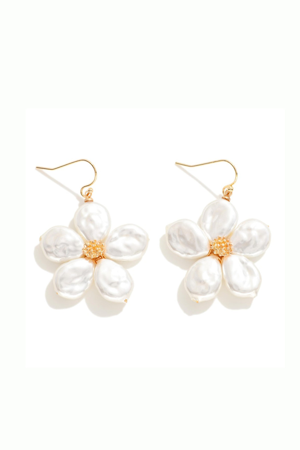 Pearl Flower Earrings