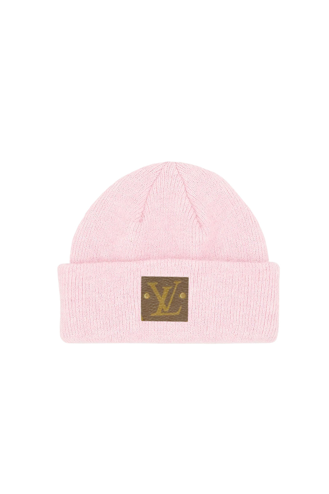 Upcycled LV Classic Baby Beanie