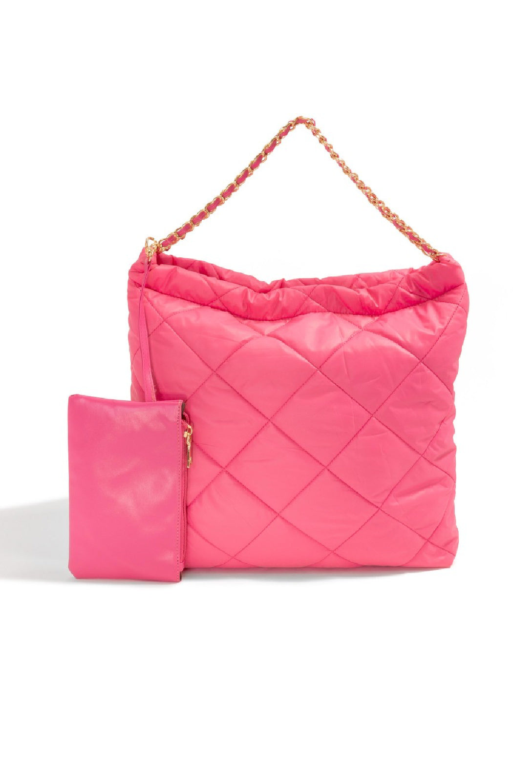 Quilted Puffer Shoulder Bag