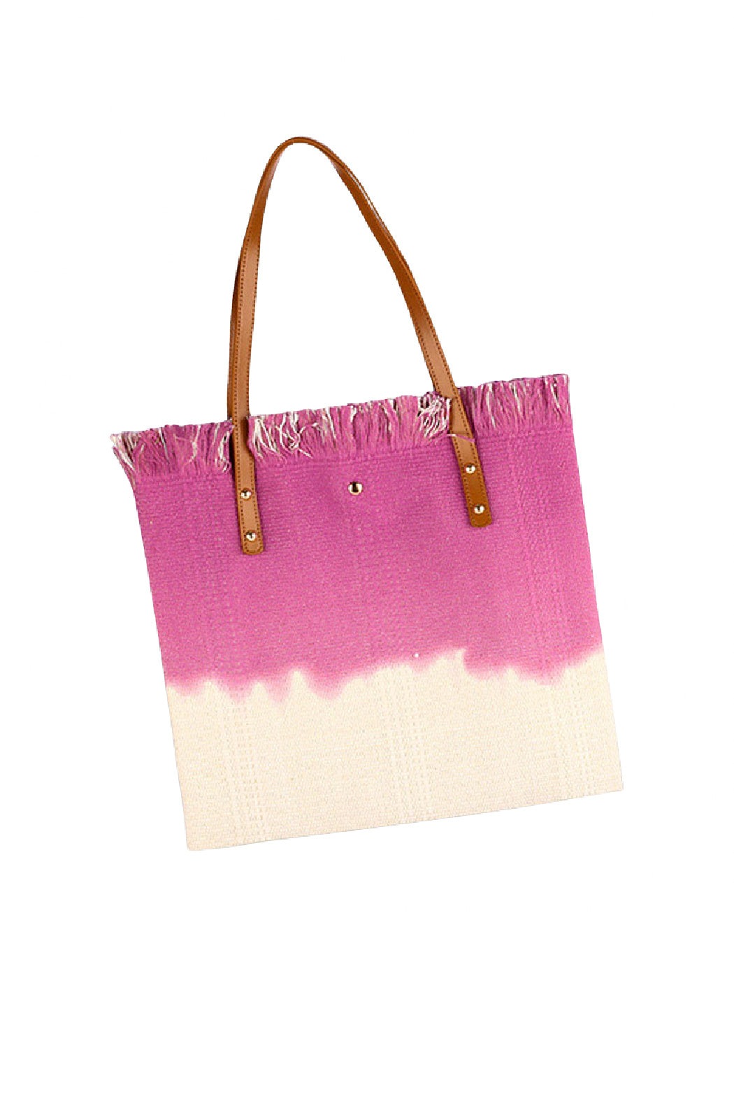 Tie-dye Color-block Tote