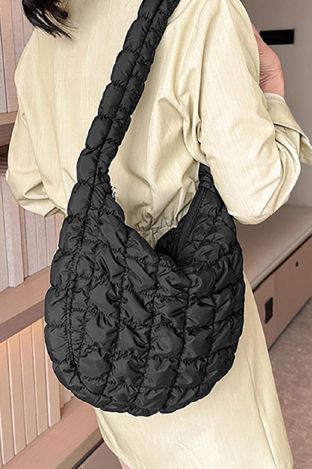 Perfect Puffer Shoulder Bag