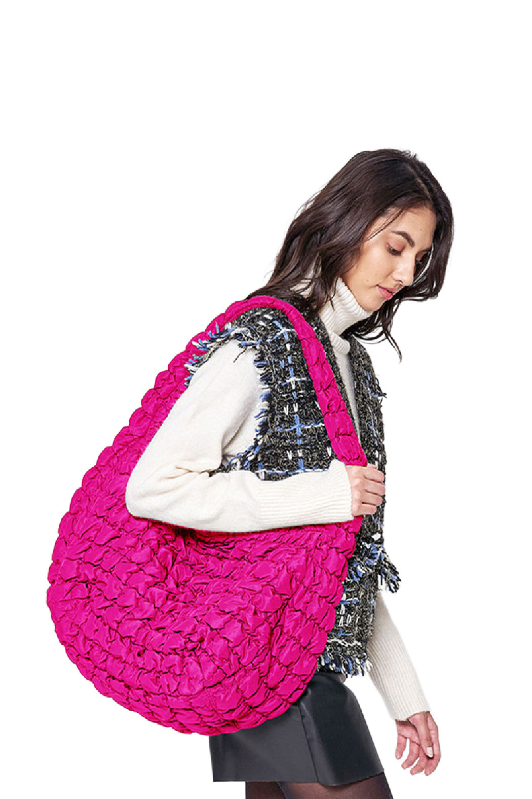 Large Puffer Shoulder Bag