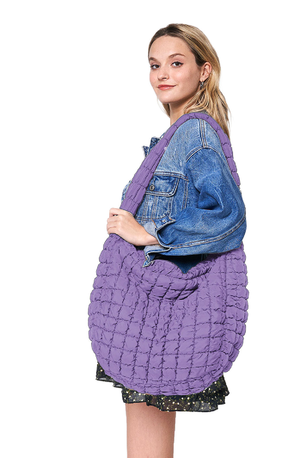 Large Puffer Shoulder Bag