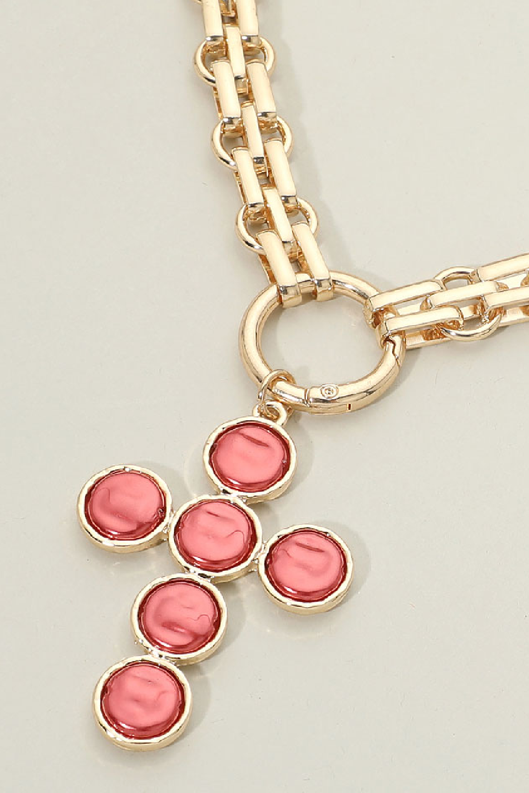 Pearl Cross Necklace