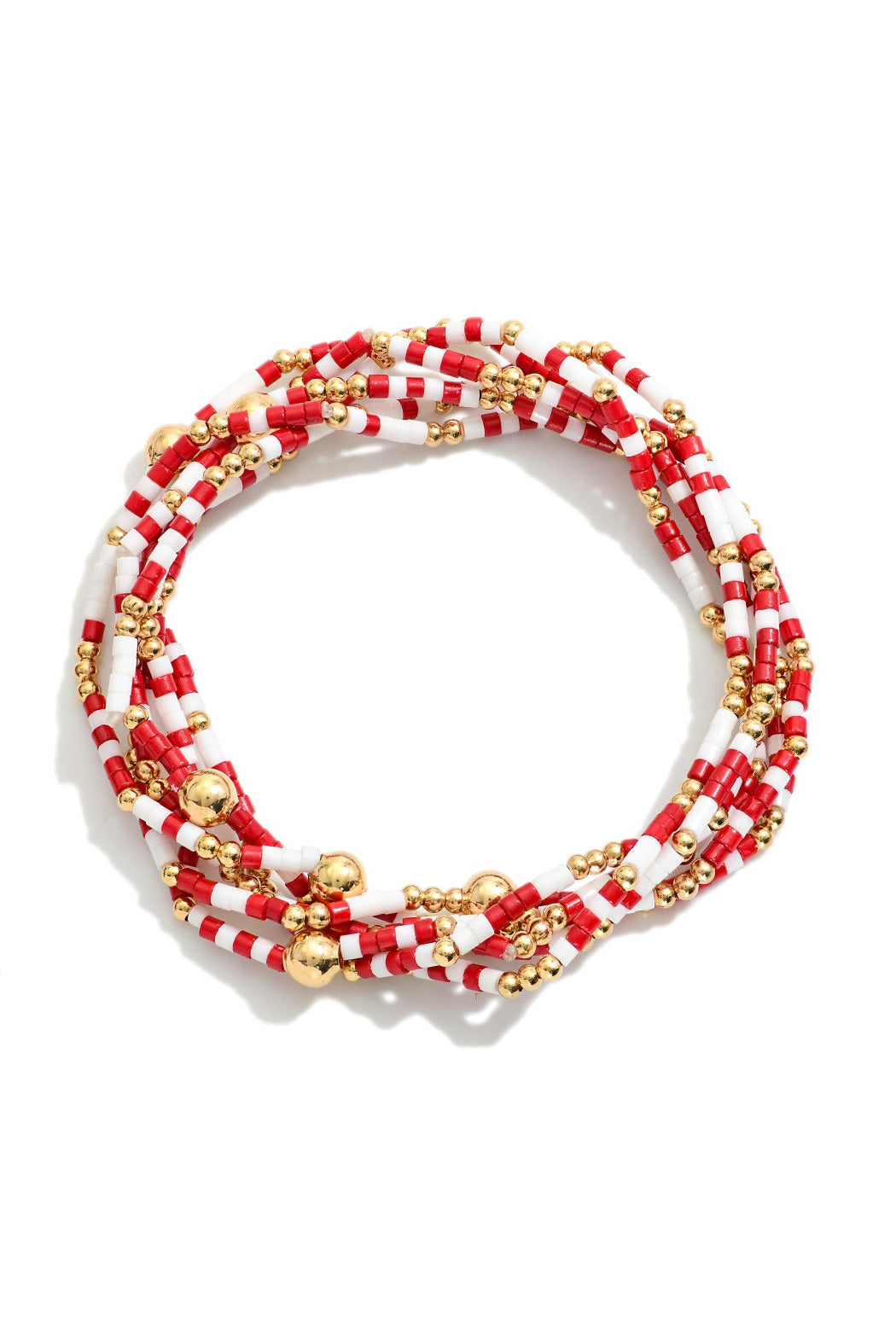 Set of 6 Game Day Stretch Bracelets