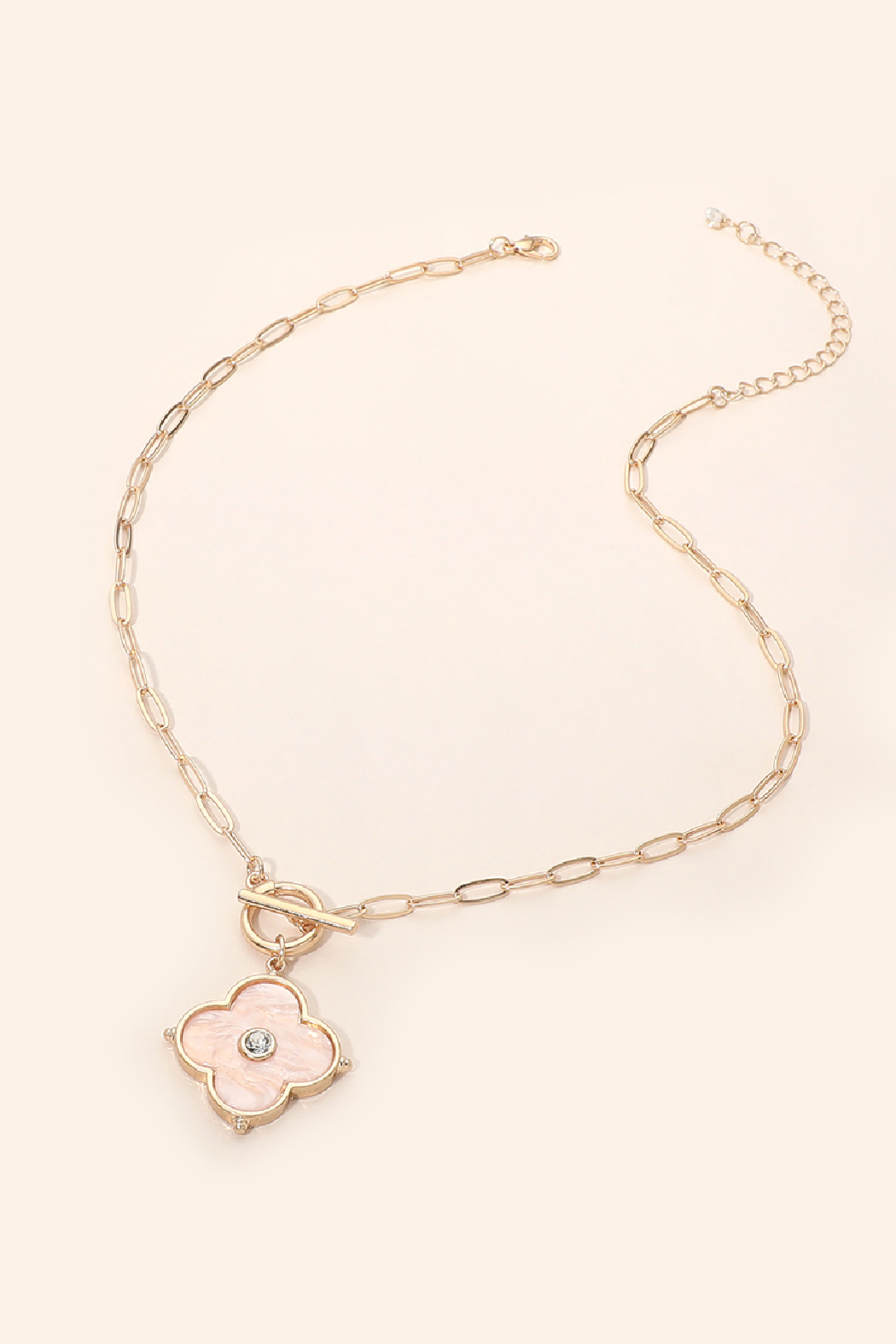 Clover Toggle Necklace