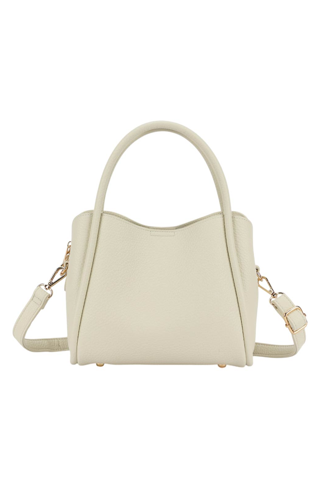 Vegan Leather Satchel Crossbody Bag