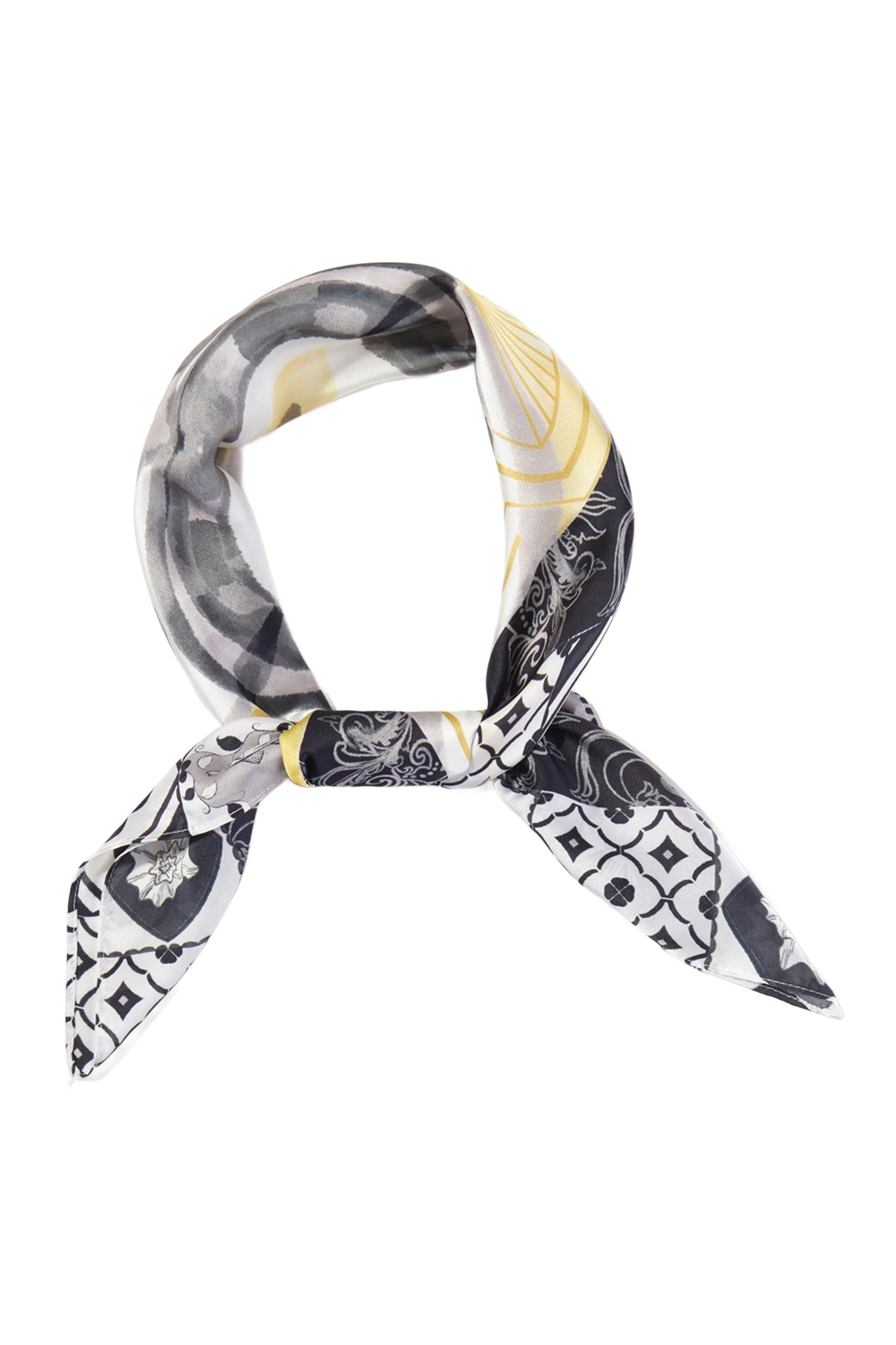 Vintage Palm Beach Orange Scarf