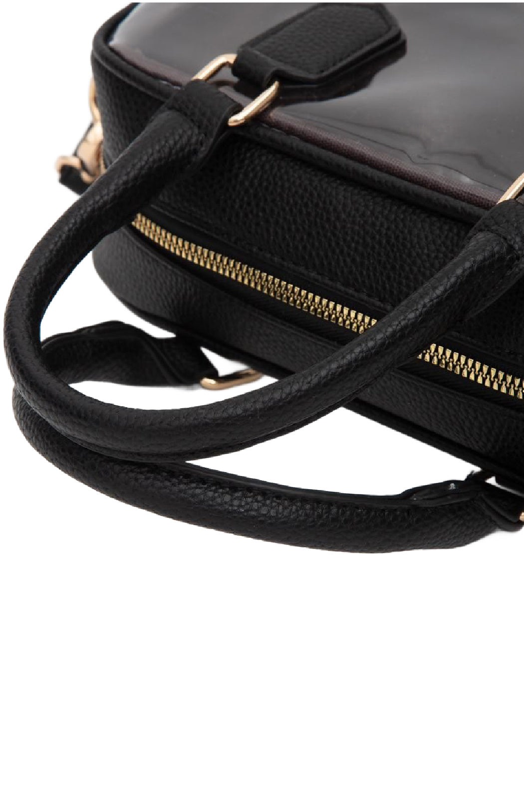 Upcycled Transparent Satchel Crossbody Bag