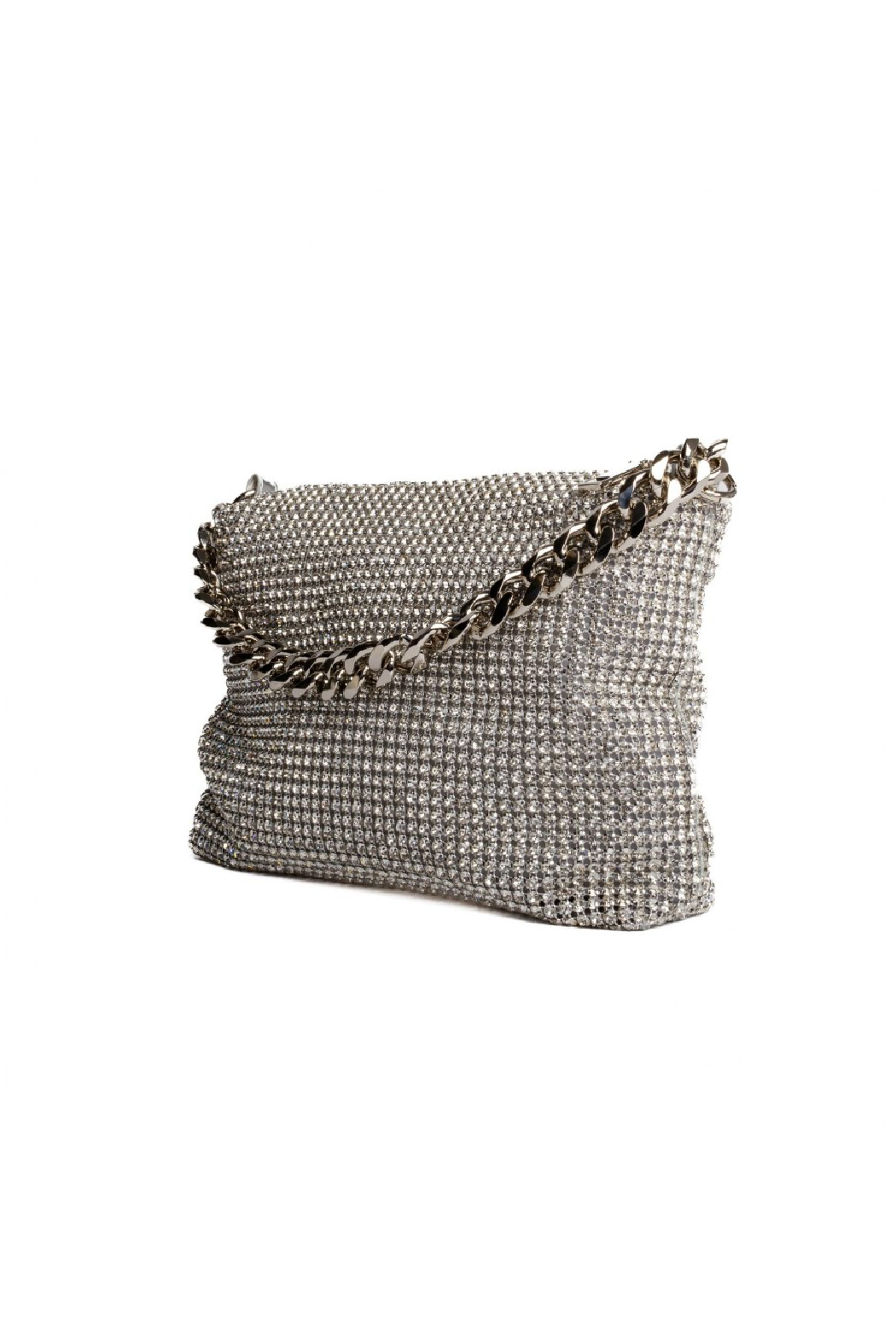 Crystal and Chain Bag