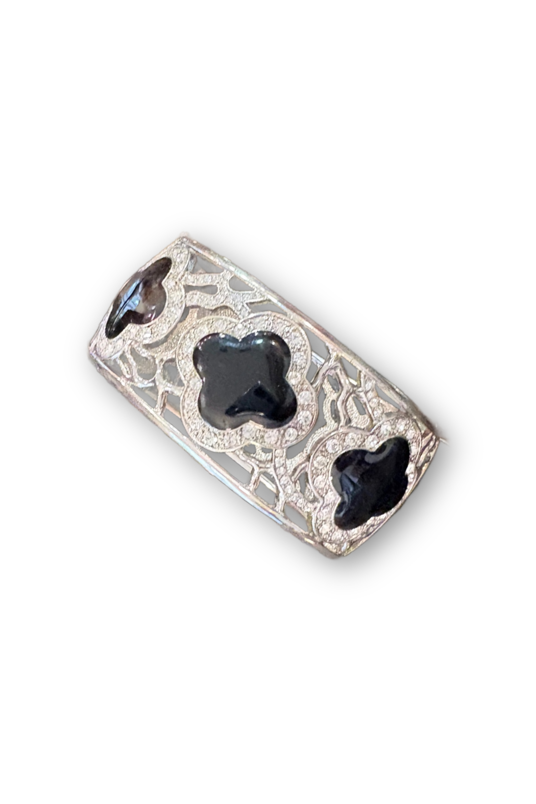 Black Clover Hinged Bracelet