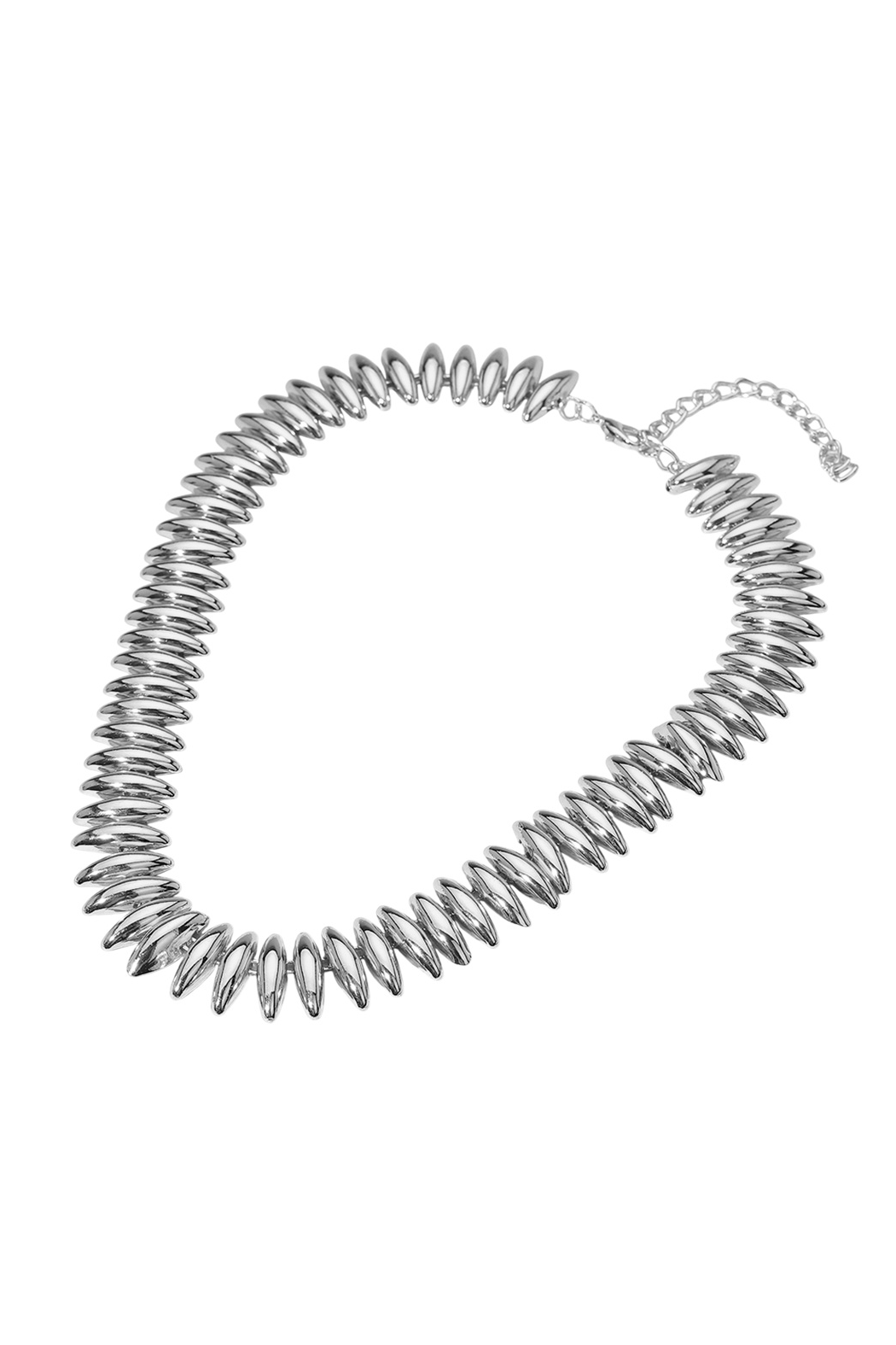 Edgy Spike Link Necklace