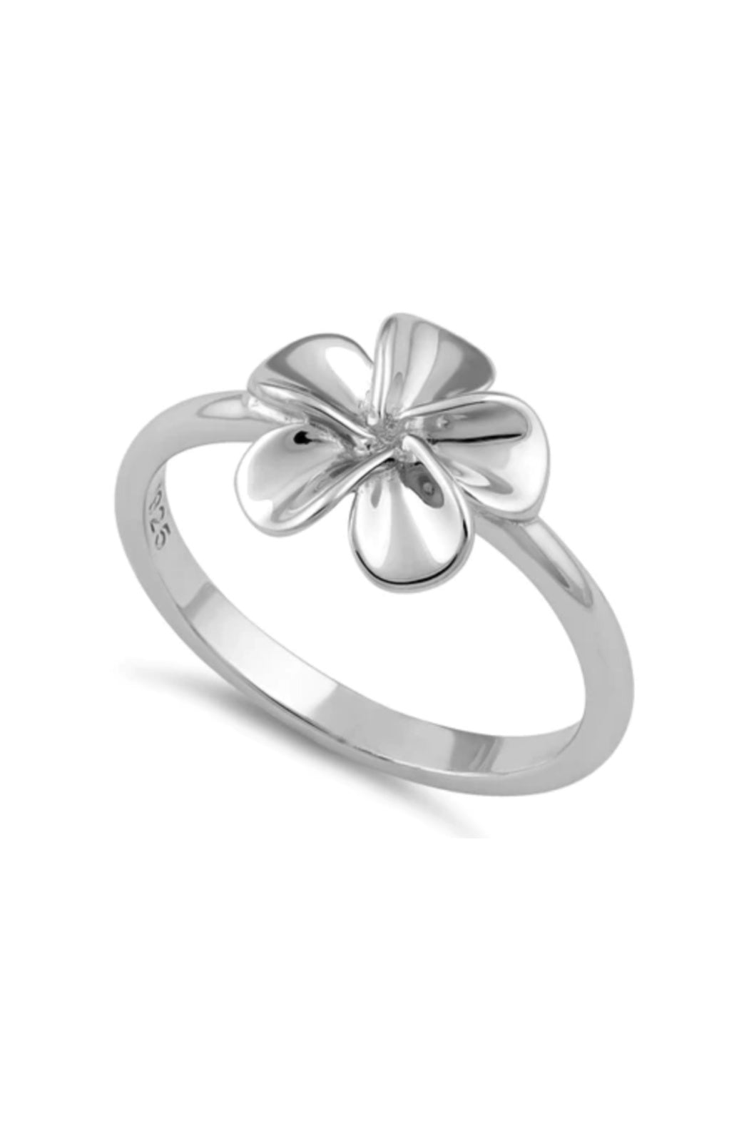 Sterling Flower Ring