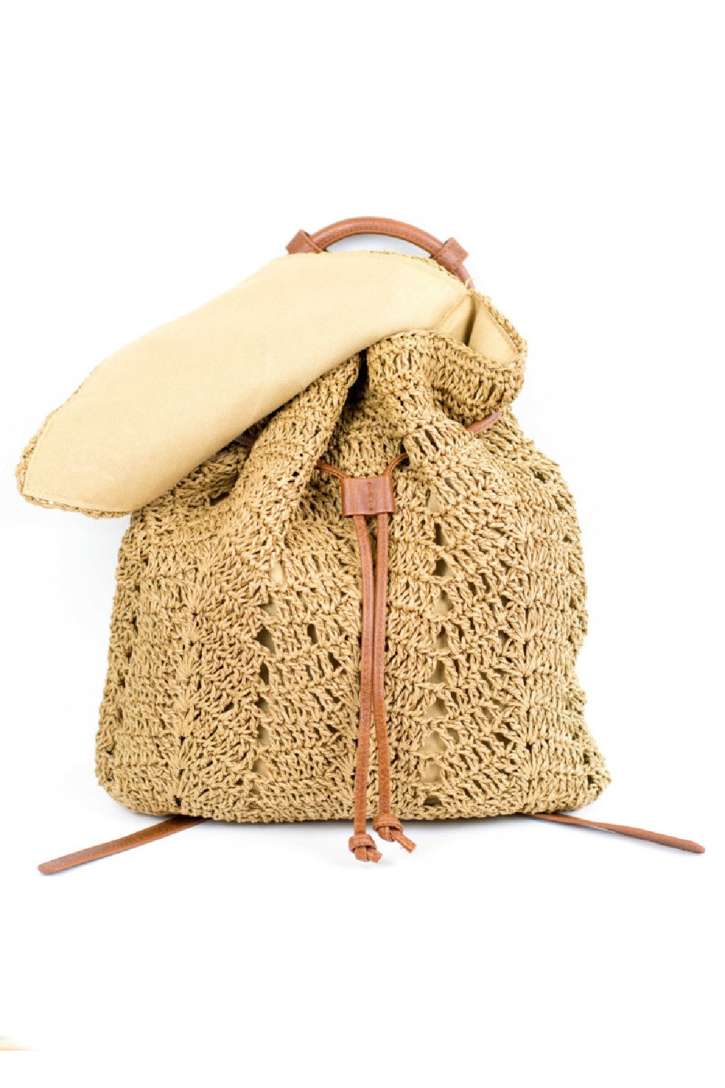 Cotton Blend Woven Back Pack