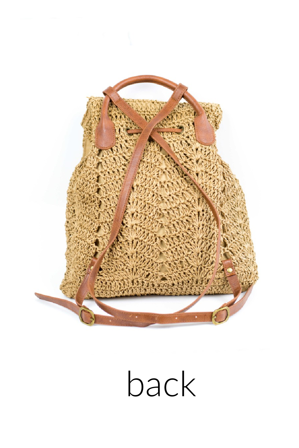 Cotton Blend Woven Back Pack