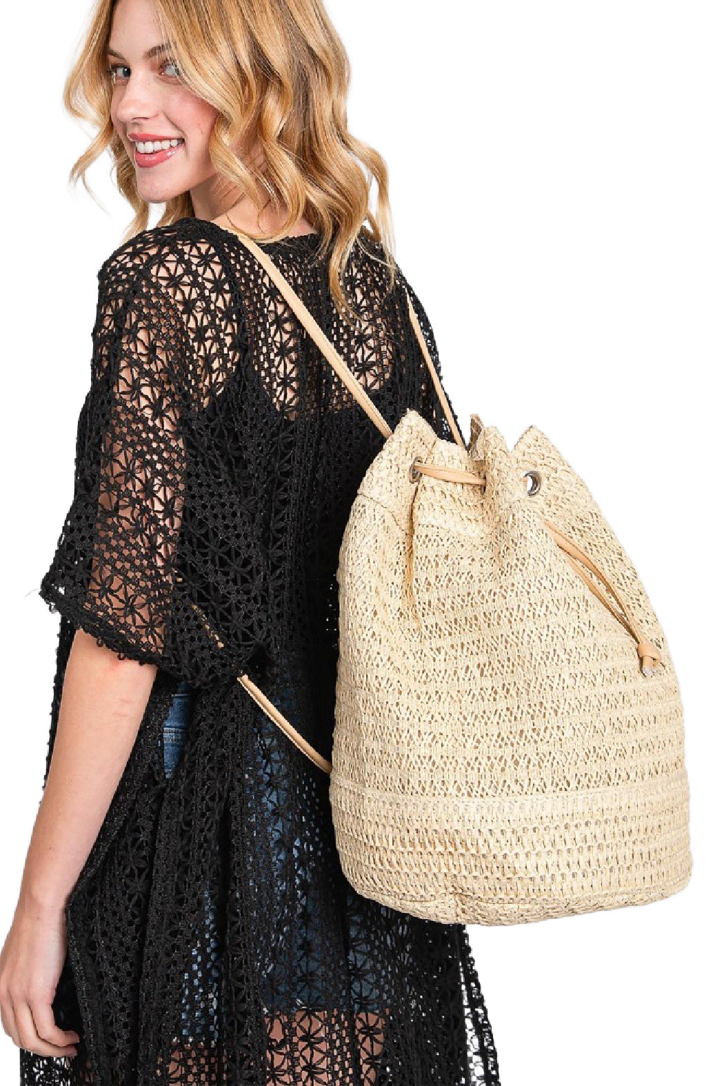 Straw Backpack