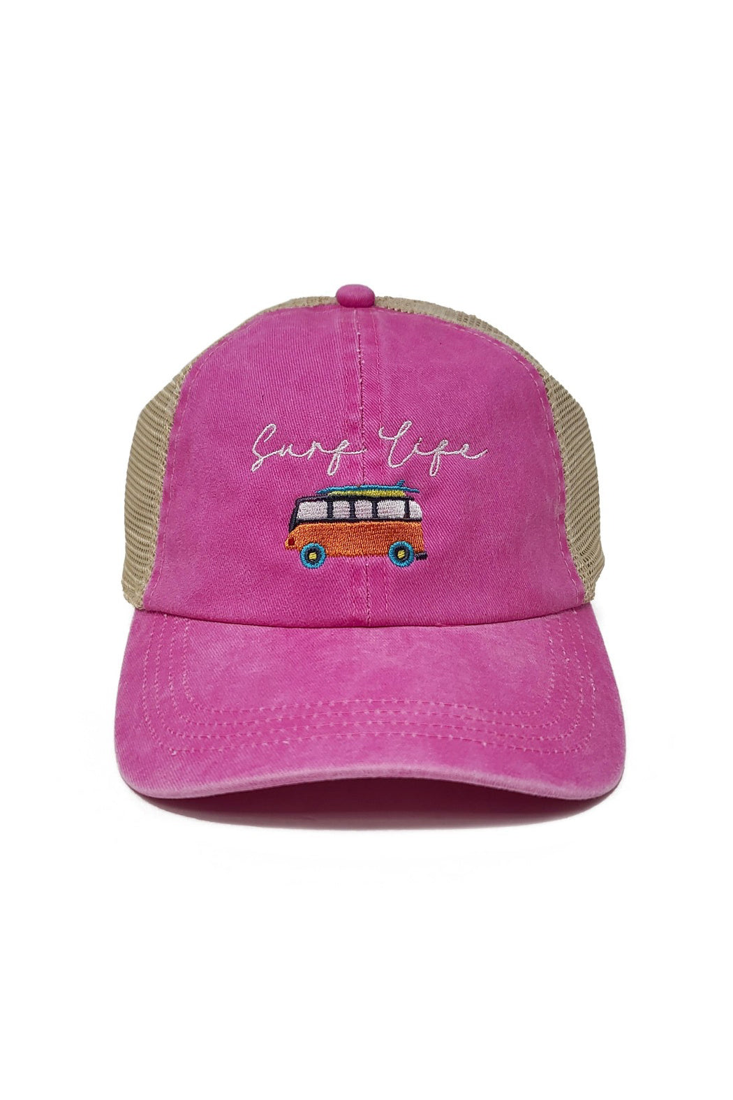 Surf Life Embroidered Trucker Cap