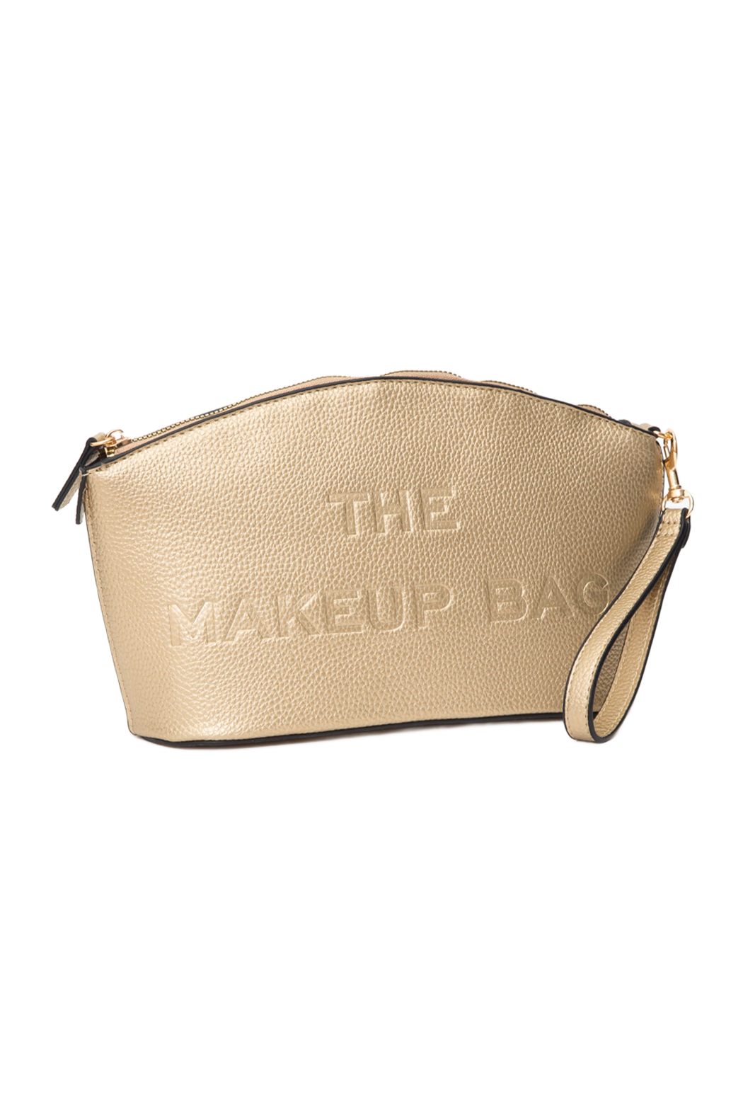 Large Embossed Makeup Bag