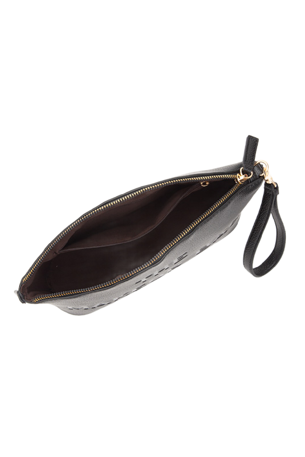 Large Embossed Makeup Bag