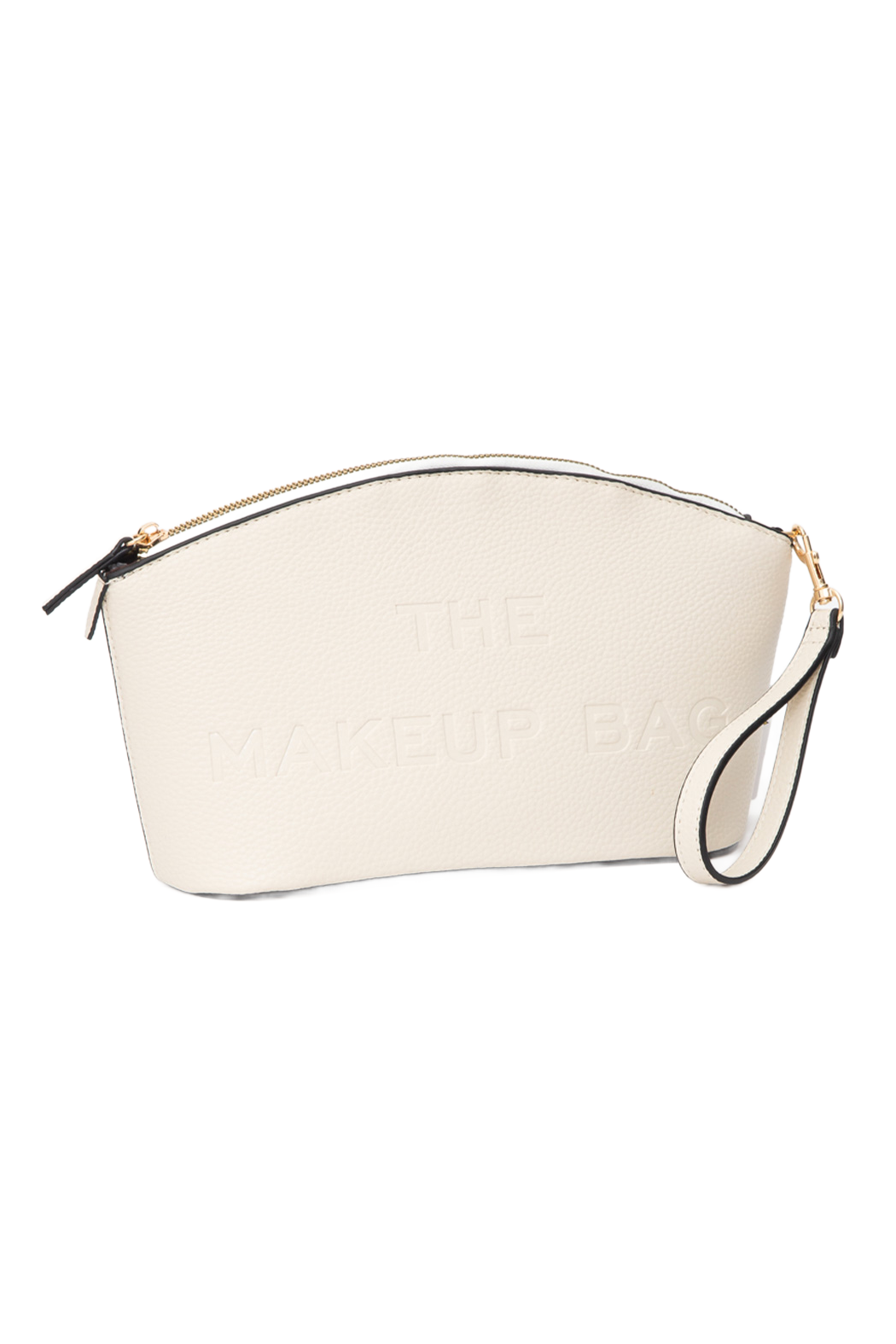 Large Embossed Makeup Bag