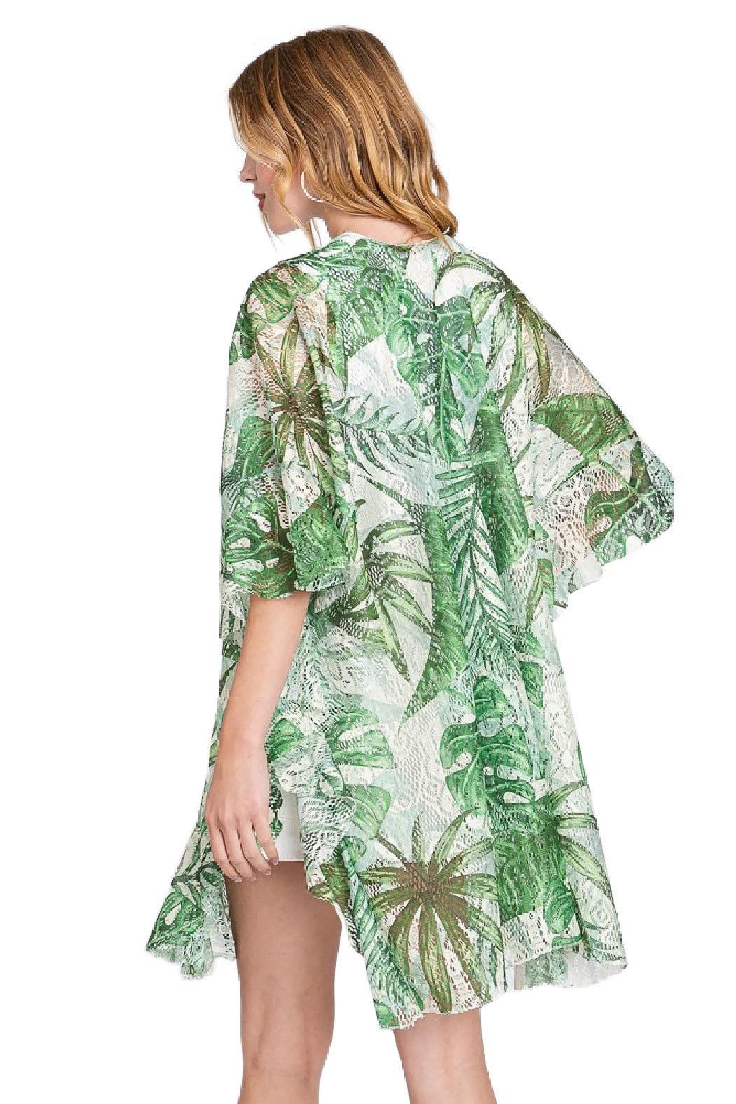 Tropical Crochet Cover-Up