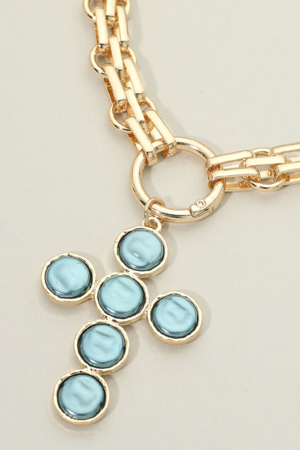 Pearl Cross Necklace