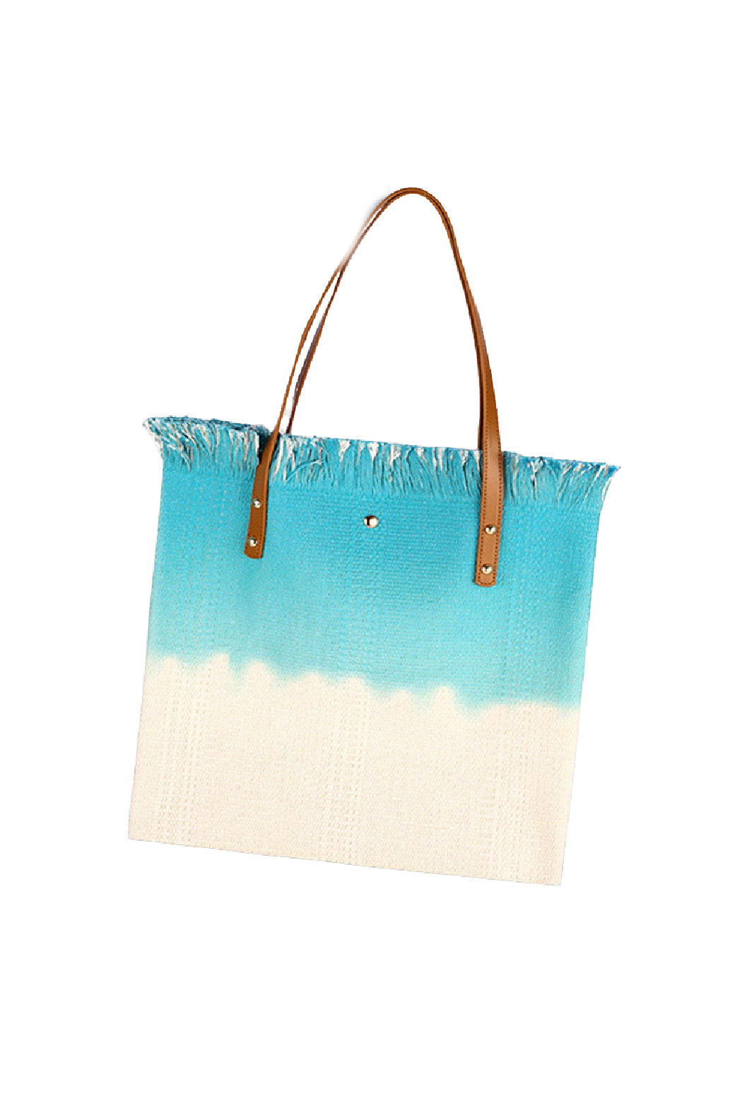 Tie-dye Color-block Tote